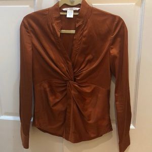 DVF Knot Blouse